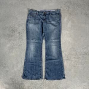 GAP 1969 Curvy Bootcut Jeans Medium Wash - Size: 32/14p